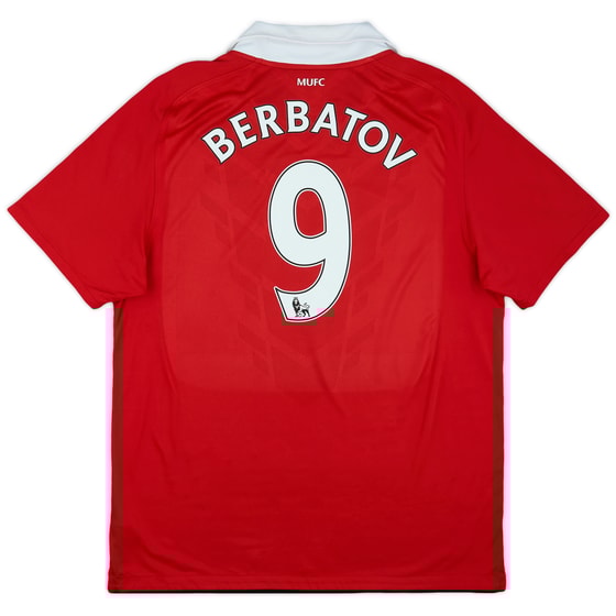2010-11 Manchester United Home Shirt Berbatov #9