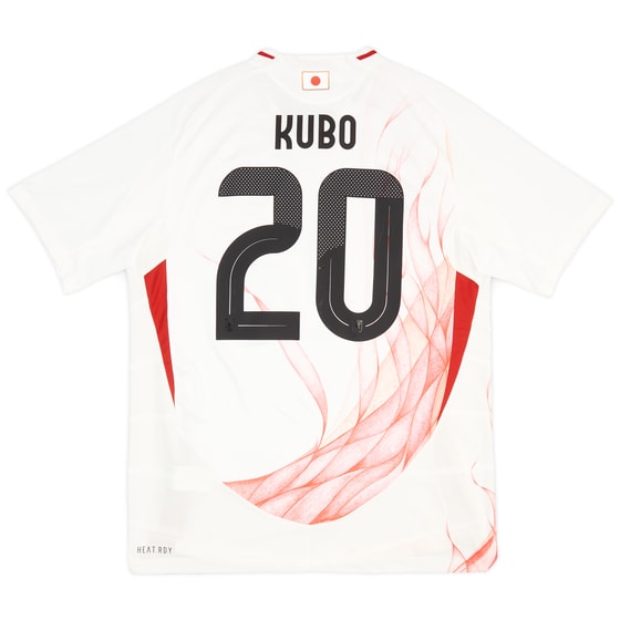 2024-25 Japan adidas Y-3 Authentic Away Shirt Kubo #20