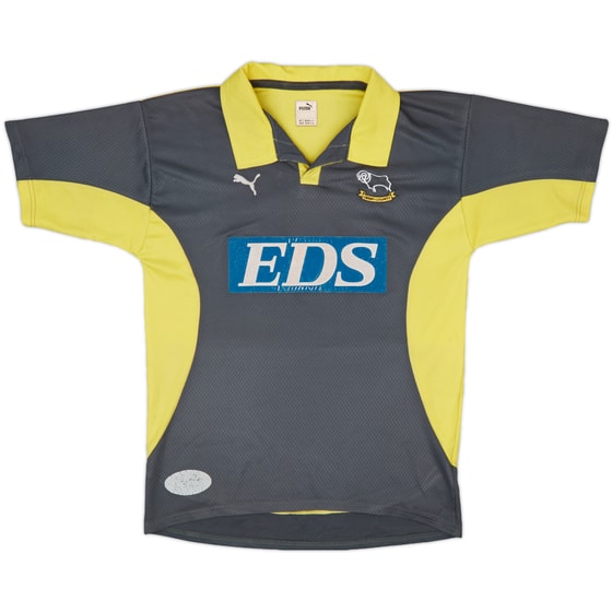 1999-00 Derby GK S/S Shirt - 5/10 - (XL.Boys)