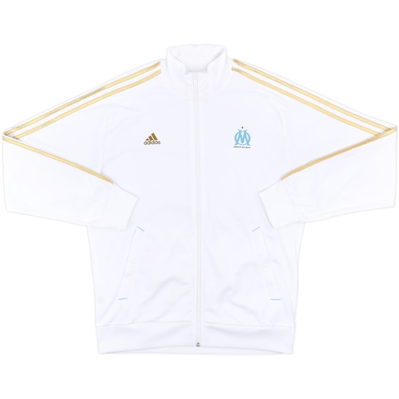 2011-12 Olympique Marseille adidas Track Jacket - 9/10 - (M)