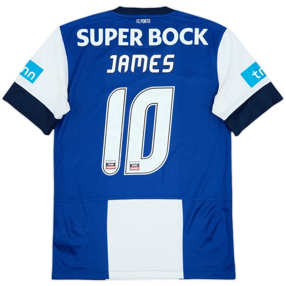 2012-13 Porto Home Shirt James #10 - 8/10 - (S)