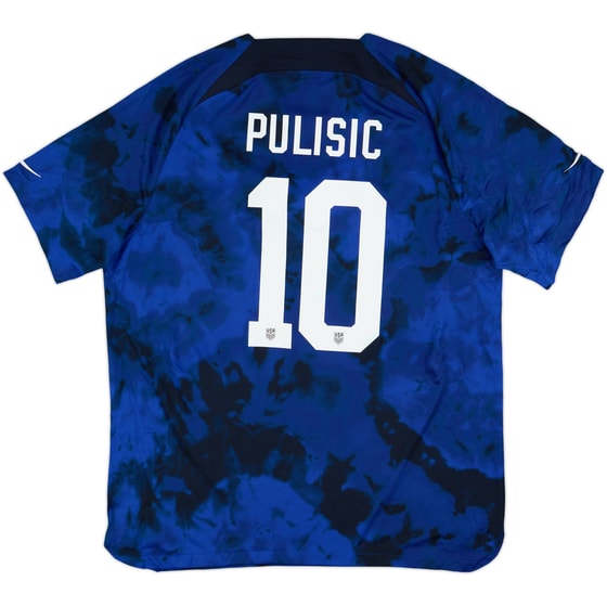 2022-23 USA Away Shirt Pulisic #10 - 9/10 - (XL)