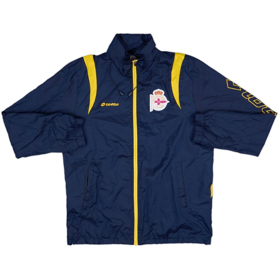 2014-15 Deportivo Lotto Hooded Rain Coat - 9/10 - (S)
