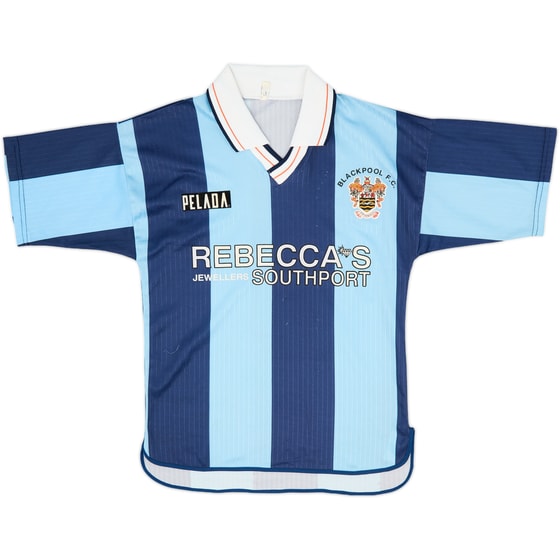 1993-95 Blackpool Away Shirt - 5/10 - (L.Boys)