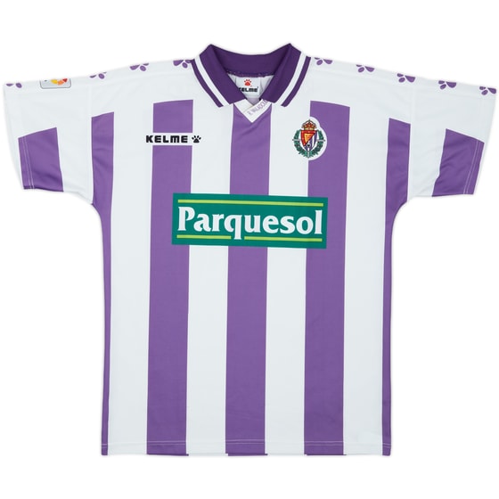1995-96 Real Valladolid Basic Home Shirt - 7/10 - (S)