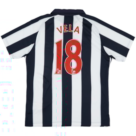 2010-11 West Brom Home Shirt Vela #18 - 7/10 - (M)