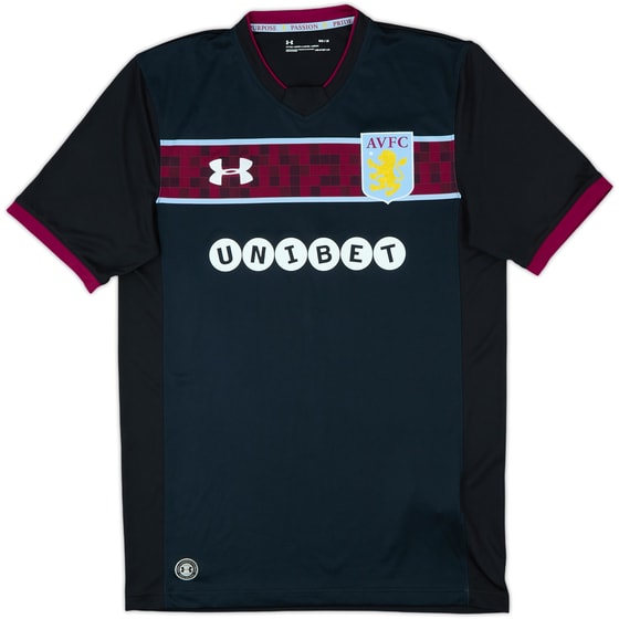 2017-18 Aston Villa Away Shirt - 9/10 - (M)