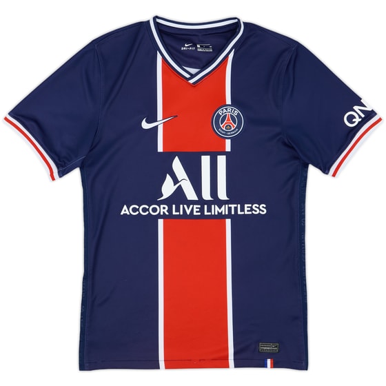 2020-21 Paris Saint-Germain Home Shirt - 7/10 - (S)