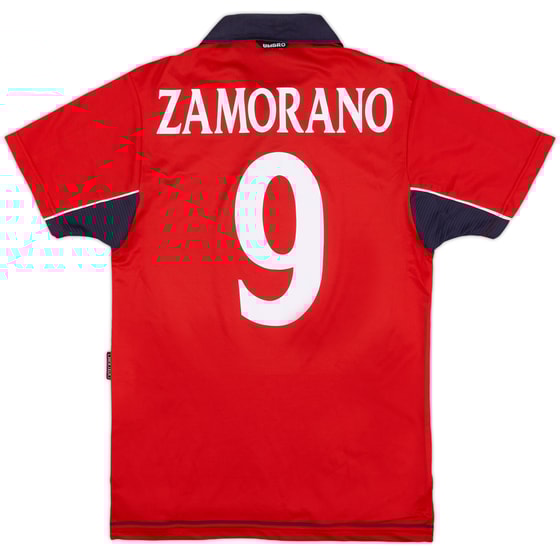 2000-01 Chile Home Shirt Zamorano #9 - 10/10 - (S)