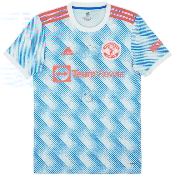 2021-22 Manchester Signed Away Shirt - 9/10 - (XS)