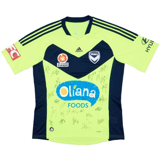 2011-12 Melbourne Victory Signed Away Shirt - 6/10 - (M)