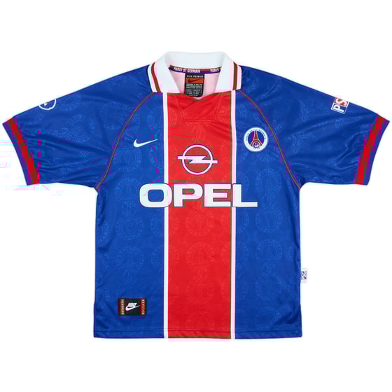 1996-97 Paris Saint-Germain Home Shirt - 8/10 - (M)