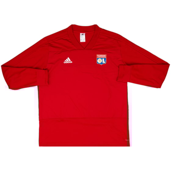 2018-19 Lyon adidas Drill Top - 5/10 - (XL)
