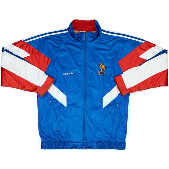 1990-92 France adidas Track Jacket - 7/10 - (M)