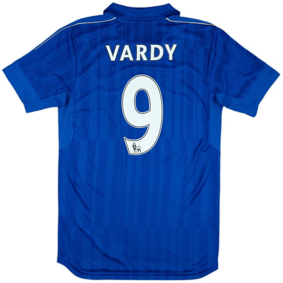 2016-17 Leicester Home Shirt Vardy #9 - 10/10 - (S)