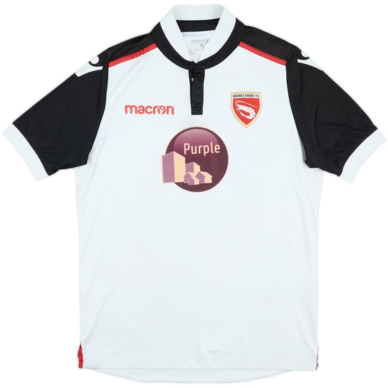 2017-18 Morecambe Match Issue Away Shirt #8