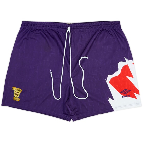 1991-93 Scotland Away Shorts - 6/10 - (L)