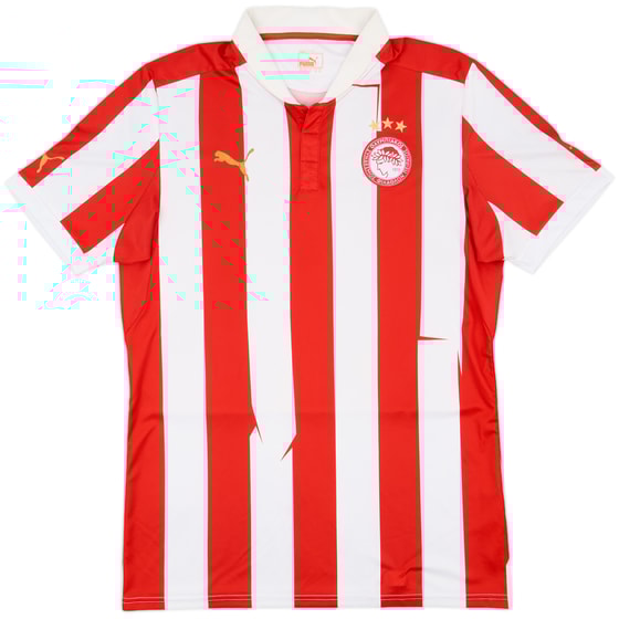 2012-13 Olympiakos Home Shirt - 9/10 - (XL)