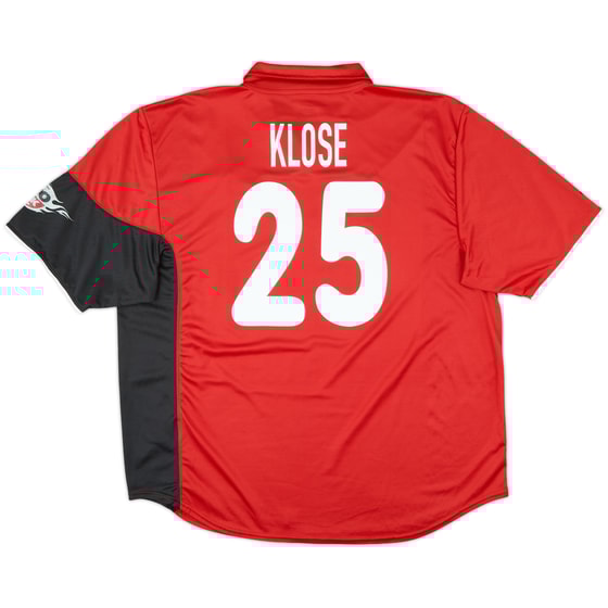 2000-01 Kaiserslautern Home Shirt Klose #25 - 9/10 - (XXL)