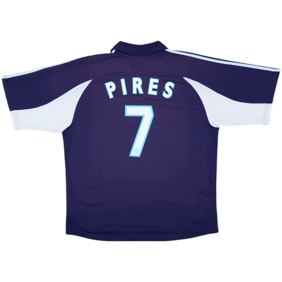 1999-00 Olympique Marseille Away Shirt Pires #7 - 8/10 - (XL)