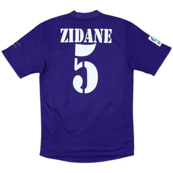 2001 Real Madrid Centenary Third Shirt Zidane #5 - 8/10 - (M)