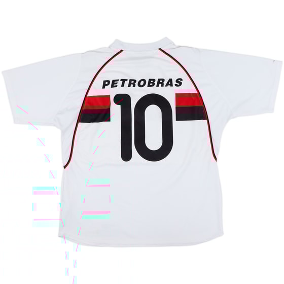 2002-03 Flamengo Away Shirt #10 - 7/10 - (XL)