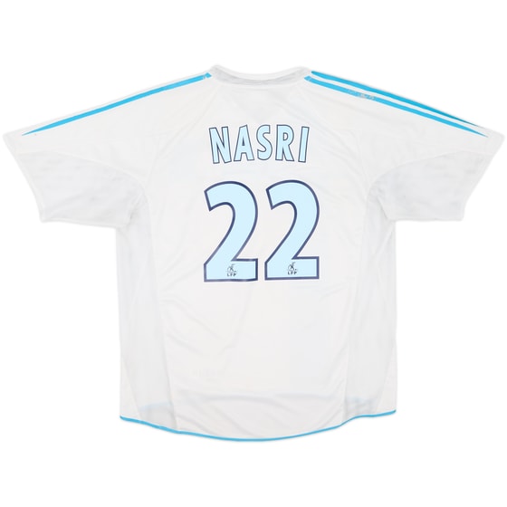 2004-05 Olympique Marseille Home Shirt Nasri #22 - 6/10 - (L)