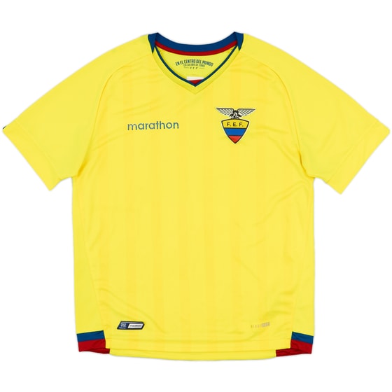 2017-18 Ecuador Home Shirt - 8/10 - (L)