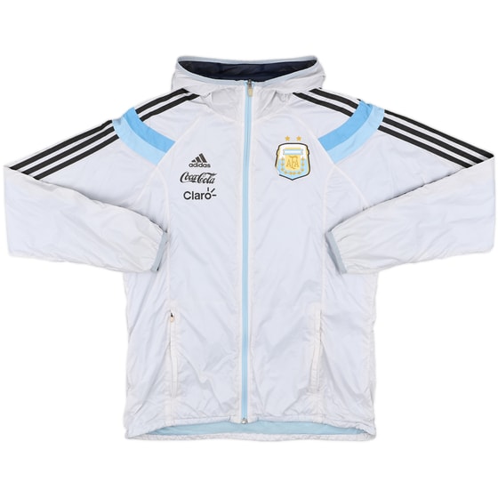 2014-15 Argentina adidas Hooded Rain Jacket - 9/10 - (L)