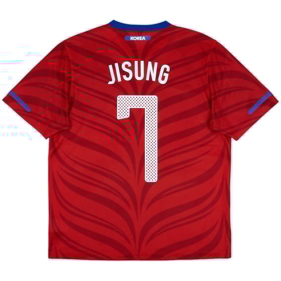 2010-12 South Korea Basic Home Shirt Jisung #7 - 7/10 - (L)