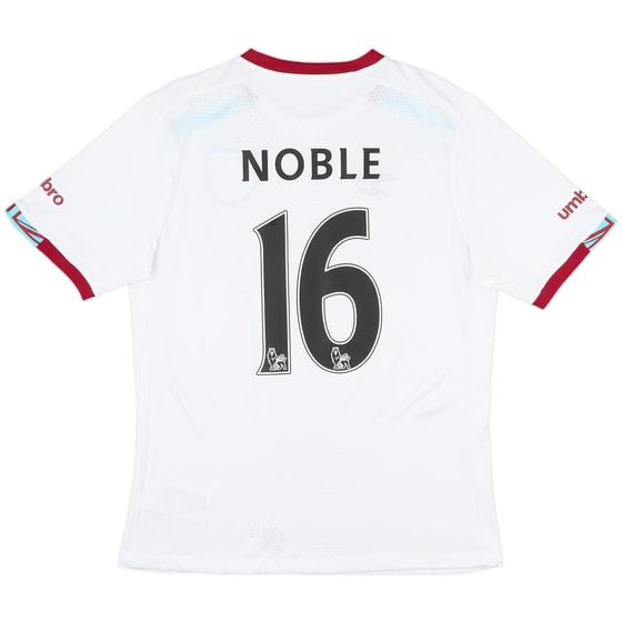 2016-17 West Ham Away Shirt Noble #16 - 8/10 - (M)