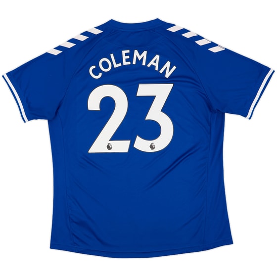 2020-21 Everton Home Shirt Coleman #23 - 8/10 - (XL)