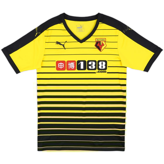 2015-16 Watford Home Shirt - 4/10 - (S)