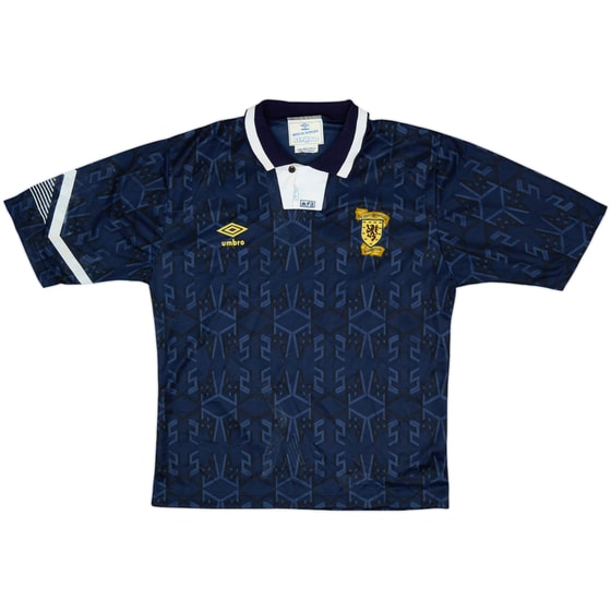 1991-94 Scotland Home Shirt - 7/10 - (L)
