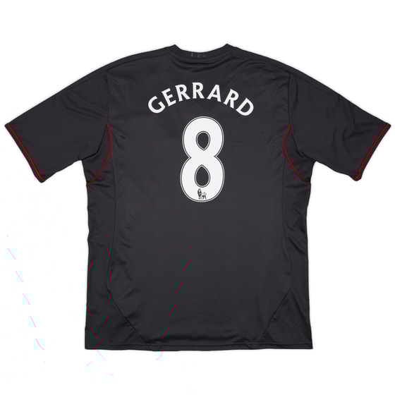2011-12 Liverpool Away Shirt Gerrard #8