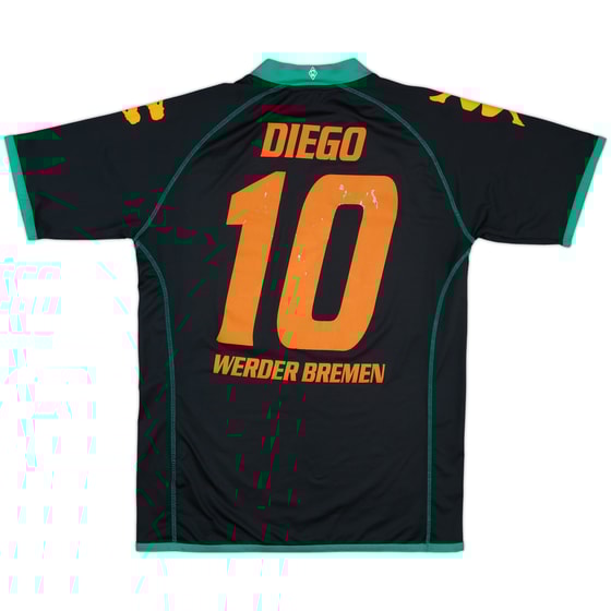 2008-09 Werder Bremen Third Shirt Diego #10 - 6/10 - (L)