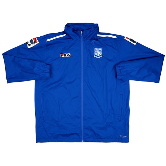 2012-14 Tranmere Rovers Fila Hooded Rain Jacket - 5/10 - (XL)