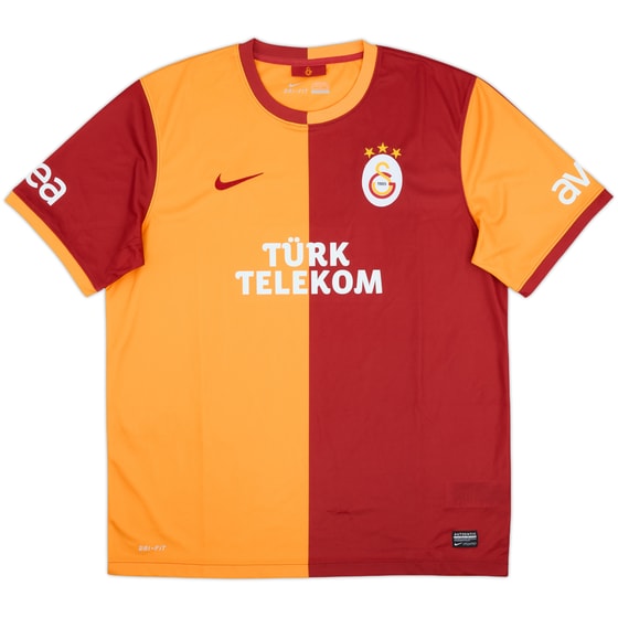 2013-14 Galatasaray Home Shirt - 10/10 - (XL)