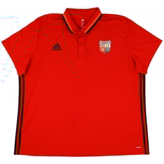 2016-17 Brentford adidas Polo Shirt - 10/10 - (3XL)