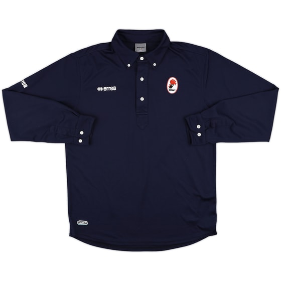 2007-08 Bari Errea Polo L/S Shirt - 9/10 - (XL)