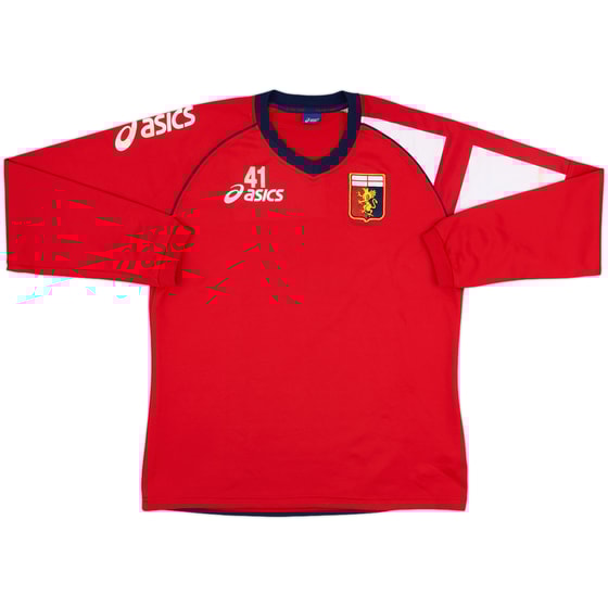 2008-09 Genoa Player Issue Asics Sweat Top #41 - 7/10 - (L)