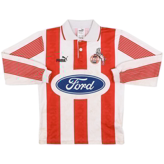 1995-96 FC Koln Home Shirt - 6/10 - (Y)