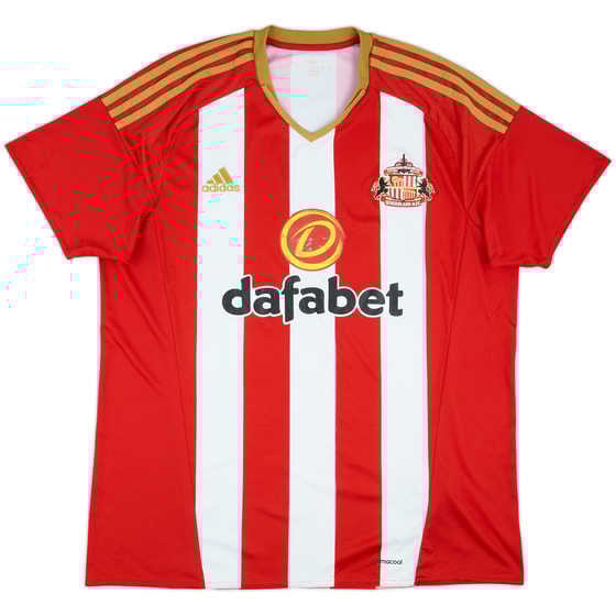 2016-17 Sunderland Home Shirt - 6/10 - (XL)