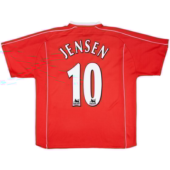 2002-03 Charlton Home Shirt Jensen #10 - 9/10 - (L)