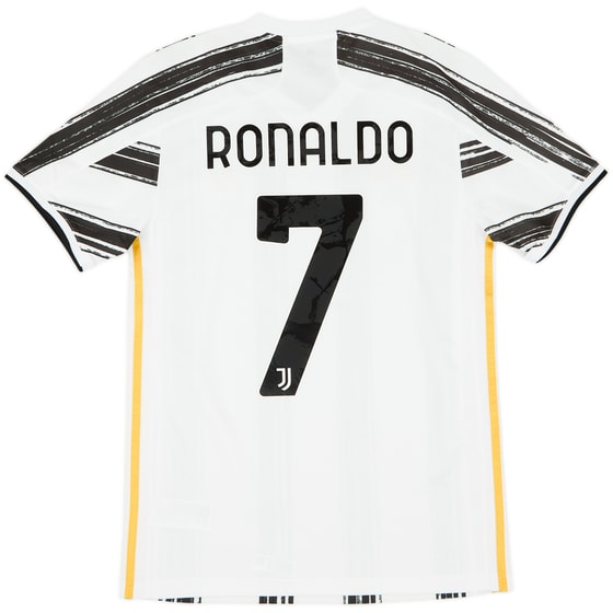 2020-21 Juventus Home Shirt Ronaldo #7 - 10/10 - (S)