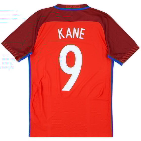 2016-17 England Authentic Away Shirt Kane #9 - 9/10 - (M)