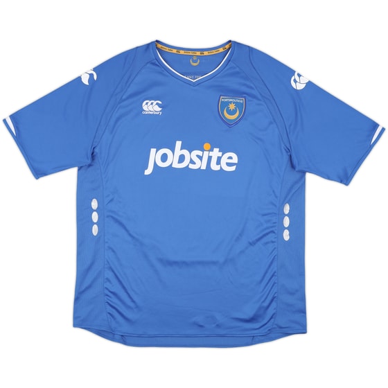 2009-10 Portsmouth Home Shirt - 7/10 - (XL)
