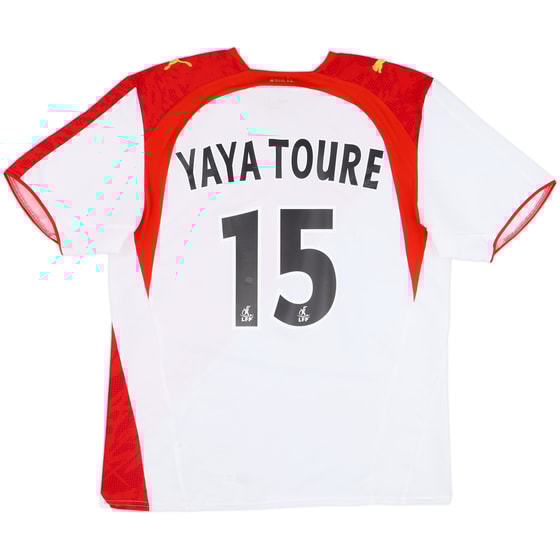 2006-07 Monaco Home Shirt Yaya Toure #15 - 9/10 - (L)