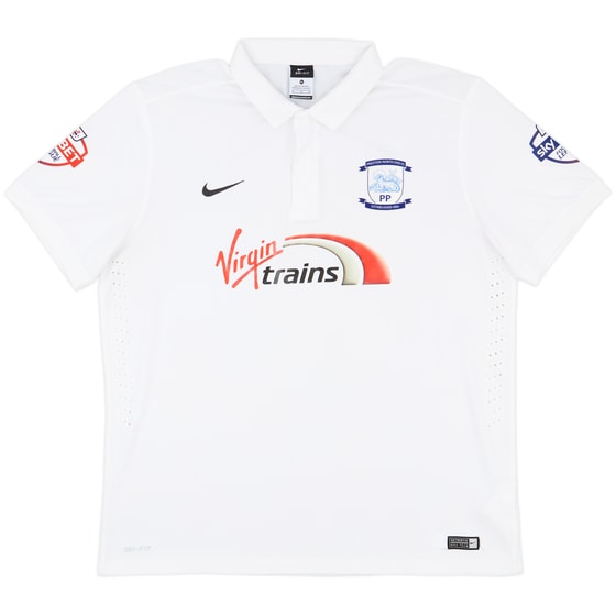 2014-15 Preston Home Shirt - 8/10 - (XL)