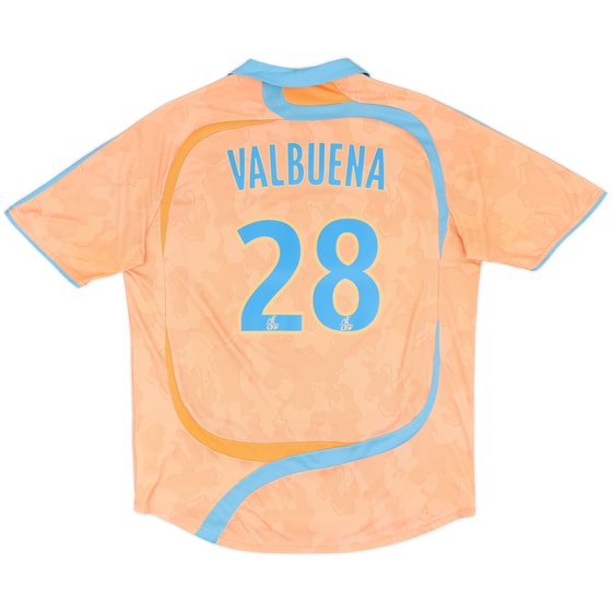 2007-08 Olympique Marseille Third Shirt Valbuena #28 - 7/10 - (XL)